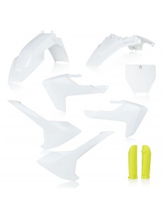 KIT PLÁSTICOS COMPLETO ACERBIS HUSQVARNA TC 65 2017 - 2021 - COR ORIGINAL
